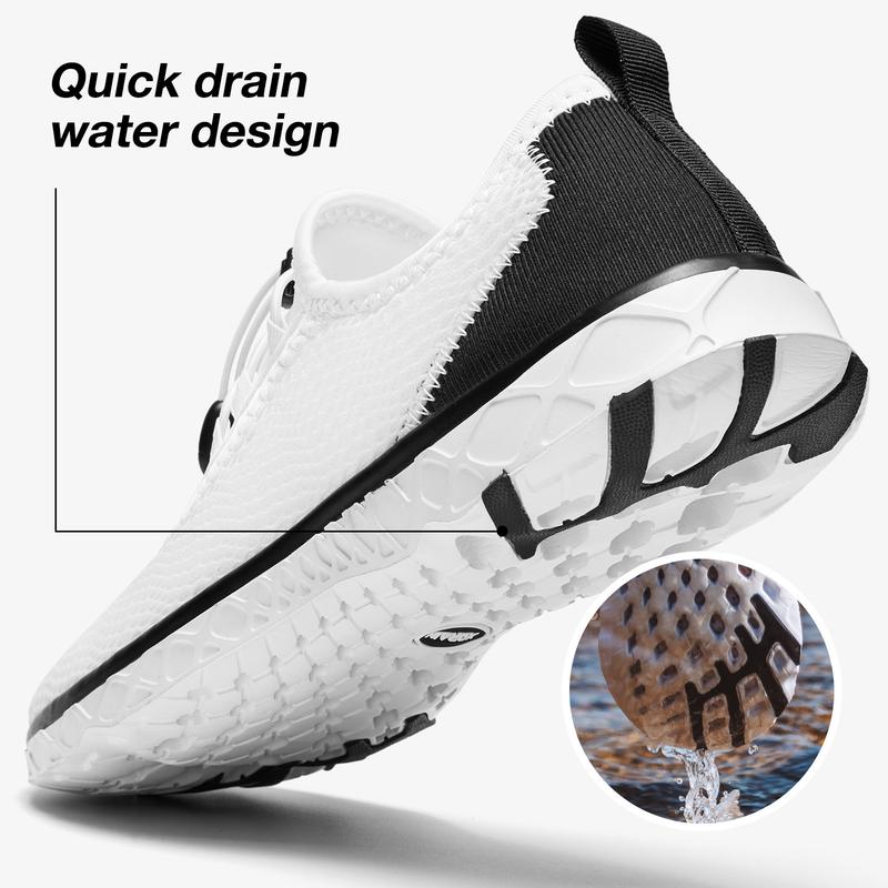 ALEADER Men's Quick-Dry Barefoot Water Shoes