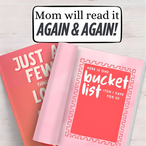Just a Few Things I Love About You Mom: Book Gift